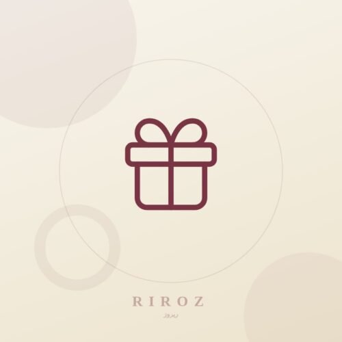 صندوق ورد دائري مخملي — RIROZ